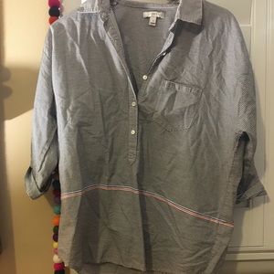 Jcrew striped blouse